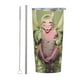 thumbnail image 1 of Vaso de 20 oz de Melanie Martinez, taza de viaje para automóvil con aislamiento al vacío de acero inoxidable, taza con pajita para bebidas calientes, té helado, café, 1 of 8
