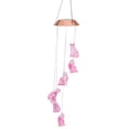 thumbnail image 1 of 1pc Solar Cat Wind Bell Lamp Wind Chime Light Chinese Ornament Door Decor, 1 of 8