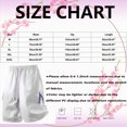 thumbnail image 3 of KPOPLK Women's Drawstring Workout Shorts Athletic Running Shorts Crossover High Waisted Gym Shorts with Pockets Size XXXL,Coffee, 3 of 9