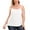 1,White, variant on Women's Camisole with Built in Bra Plus Size Casual Loose Tank Tops Sleeveless Shirts Adjustable Straps (S-4XL）