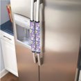 thumbnail image 2 of ZIATUBLE Refrigerator Door Handle Covers Protective Gloves Keep Kitchen Appliances Clean, 4 PCS Fridge Dishwasher Door Handle Sleeve Home Decor, Rabbit Bow Easter Egg, 2 of 7