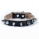 thumbnail image 1 of Collar ajustable para mascotas de cuero de vaca para gatos y perros MFZFUKR CPB-US-YY330-5, 1 of 2