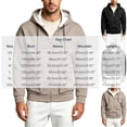 thumbnail image 3 of Jerdar Men's Solid Color Loose Casual Multi-Pocket Hooded Full Zip Long Sleeve Jacket Outdoor Jacket Men, 3 of 8