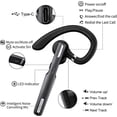 thumbnail image 6 of Swiifome Bluetooth Headset, Wireless Bluetooth Earpiece V5.0 Hands-Free Earphones with Built-in Mic for Driving/Business/Office, C, 6 of 10