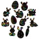 thumbnail image 4 of Tarjetas Para Rascar De Pascua, Juego De Manualidades De Papel, Conejo De Pascua, Zanahoria, Huevo, Pintura Para Rascar Para Decoración De Pascua, Regalos Diy Para Niños 12 Uds. Monstrate HA034757-00, 4 of 6
