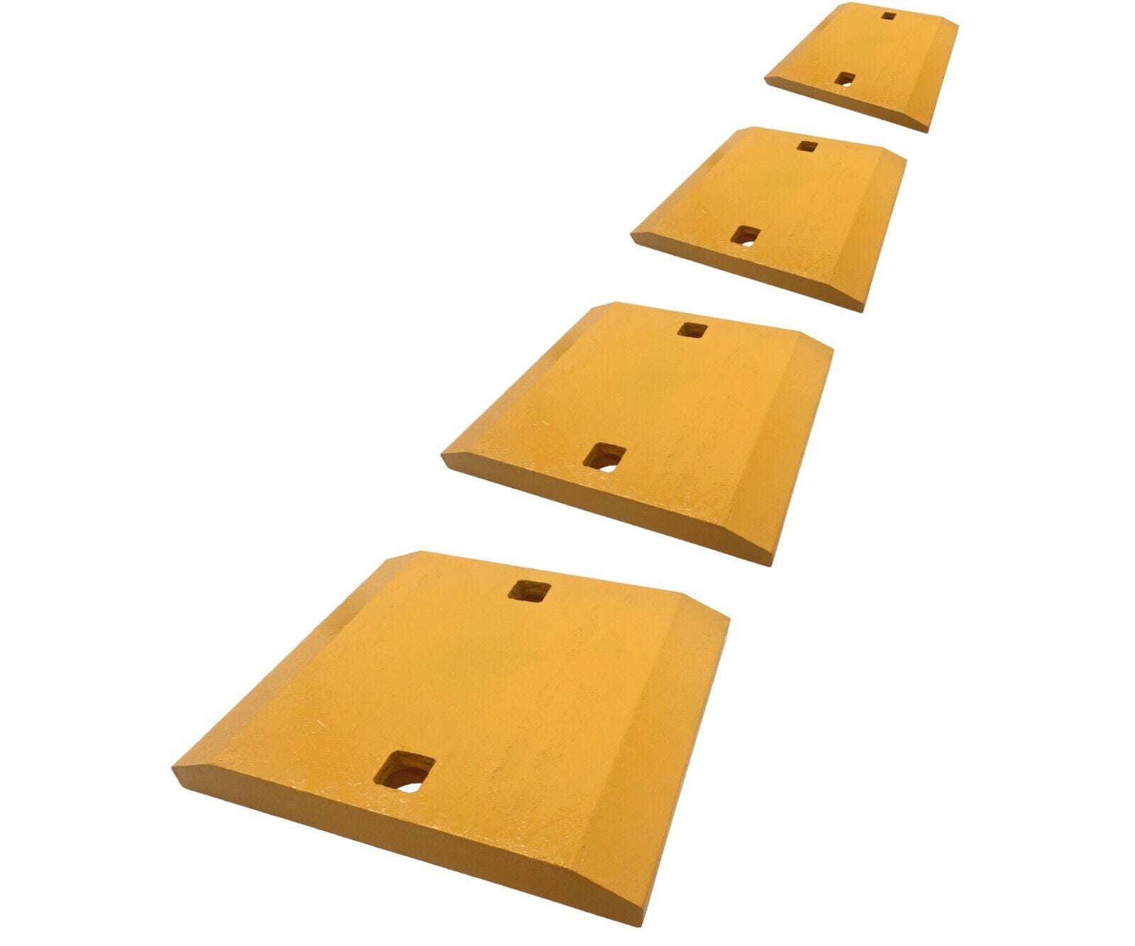 4 Bolton Loader Bucket Segments, 1324715, Fits Many CAT 950G & 962G Loaders