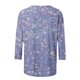thumbnail image 4 of mfyjkho Tops Elegantes Para Mujer, Camiseta De Manga 3/4 Con Botones Estampados Para Mujer, Cómoda Y Casual, Holgada Tops Para Salir Para Mujer L, 4 of 5