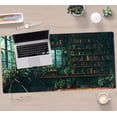 thumbnail image 5 of Green Plant Desk Pad Gaming Pad Extra Large Desk Mats Full Desk Mouse Pad XXL, Desktop Mat Computer Laptop Keyboard Pads, Office Home Decor Table Pad Cute Desk Accessories 31.5" x 15.7", 5 of 13