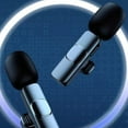 thumbnail image 1 of Maoww Clip de Collier Microphone Double Essentiel pour Diffusion en Direct avec Réduction de Bruit Intelligente Restaure 2, 1 of 6