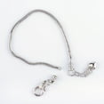 thumbnail image 4 of Buckets of Beads European Style Silver Finish Charm Bracelet, Antique Silver Metal, 8.5 Inch, 4 of 4