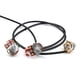 thumbnail image 4 of Closed Single Coil Pre-Wired Pickup Harness with Volume Control for Electric Guitar Black Guitar Pickup with Line, 4 of 5