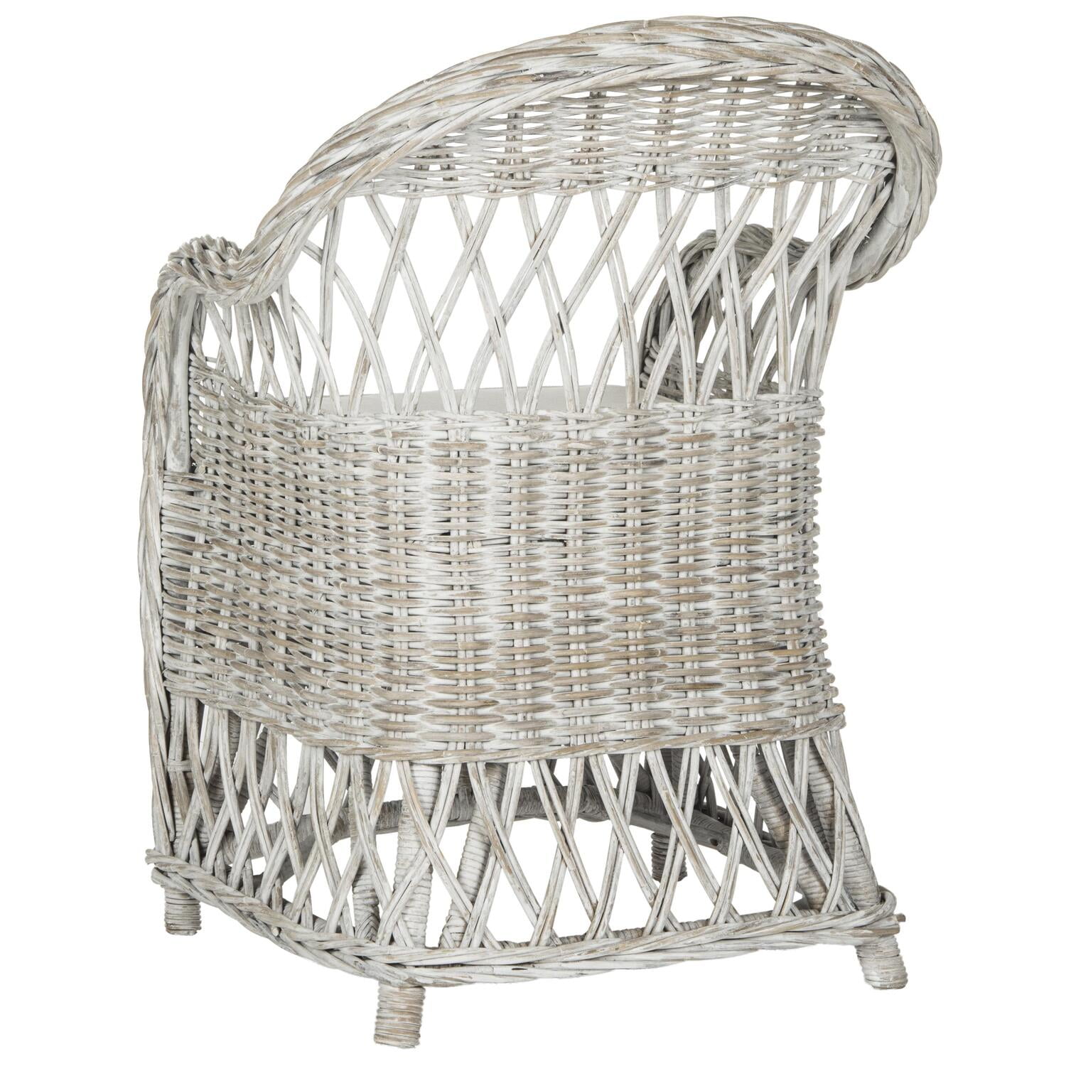Safavieh Inez Wicker Club Chair, Multiple Colors - Walmart.com