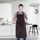thumbnail image 4 of Pisexur Batería de cocina Delantal ajustable con bolsillos para cocina, para hombres y mujeres, chef, restaurante, barbacoa, pintura. para la cocina del hogar, 4 of 6