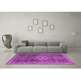 thumbnail image 3 of Ahgly Company Indoor Rectangle Abstract Pink Modern Area Rugs, 4' x 6', 3 of 4