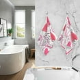 thumbnail image 7 of GZHJMY Valentine's Day Cotton Hand Towels, 2 Pack Absorbent Bath Towel Decorative Fingertip Towels for Bathroom Gym Spa Hotel Beach Swimming Pool,16"x 28", 7 of 7