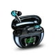 thumbnail image 1 of Auriculares inalámbricos Auriculares recargables compatibles con Bluetooth con micrófono incorporado Accesorios para teléfonos móviles, Negro Yuarrent EL005009-01B, 1 of 2