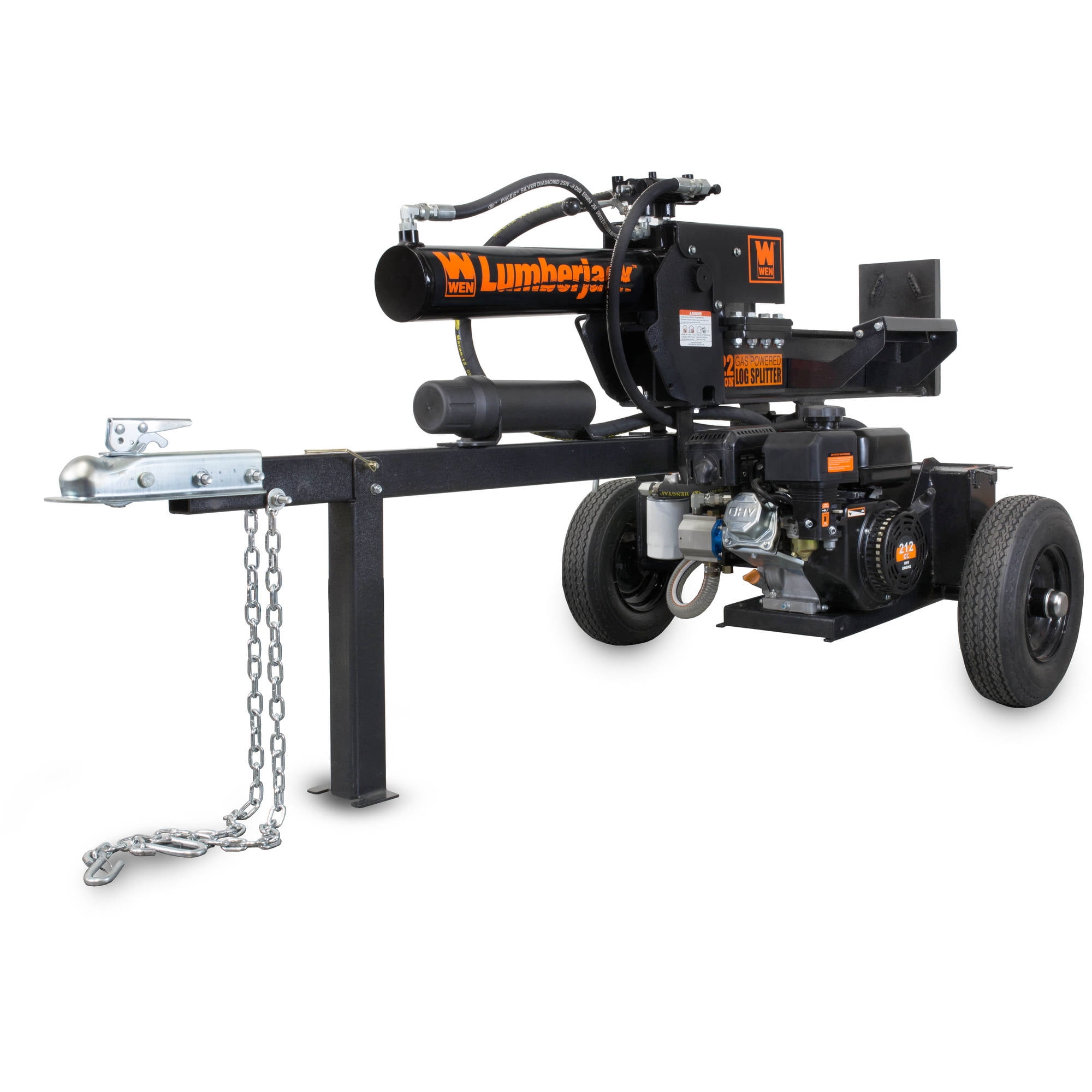 WEN Lumberjack 22-Ton Gas-Powered Log Splitter, CARB Compliant by WEN