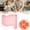 Pink(flag), variant on 1 Pcs Cookie Cutters, 3D Cookie Cutter with Plunger Stamp, star Shape Molds, Embossing Plastic Biscuit Cutter Set for Kids Fondant Cookie Baking Cake Decorations Birthday Party Supplies