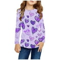 thumbnail image 5 of breaise Girls Graphic Tops Spring Long Sleeve T-Shirt Boys Loose Blouse Girl Long Sleeve Prints Shirts Cute Crewnecks Tshirt for Kids, 5 of 5