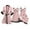 Pink, variant on Robes for Women Bathrobe Nightgowns for Women Soft 4 Piece Pink Pajama Set