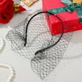 thumbnail image 4 of Beaupretty Bird Cage Veil Black Mesh Fabric Netting Fashion Accessory For Women Hair Wedding Parties, 4 of 6