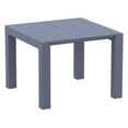 thumbnail image 1 of Siesta ISP772-DGR 39 - 55 in. Vegas Dining Extendable Table, Dark Gray, 1 of 9
