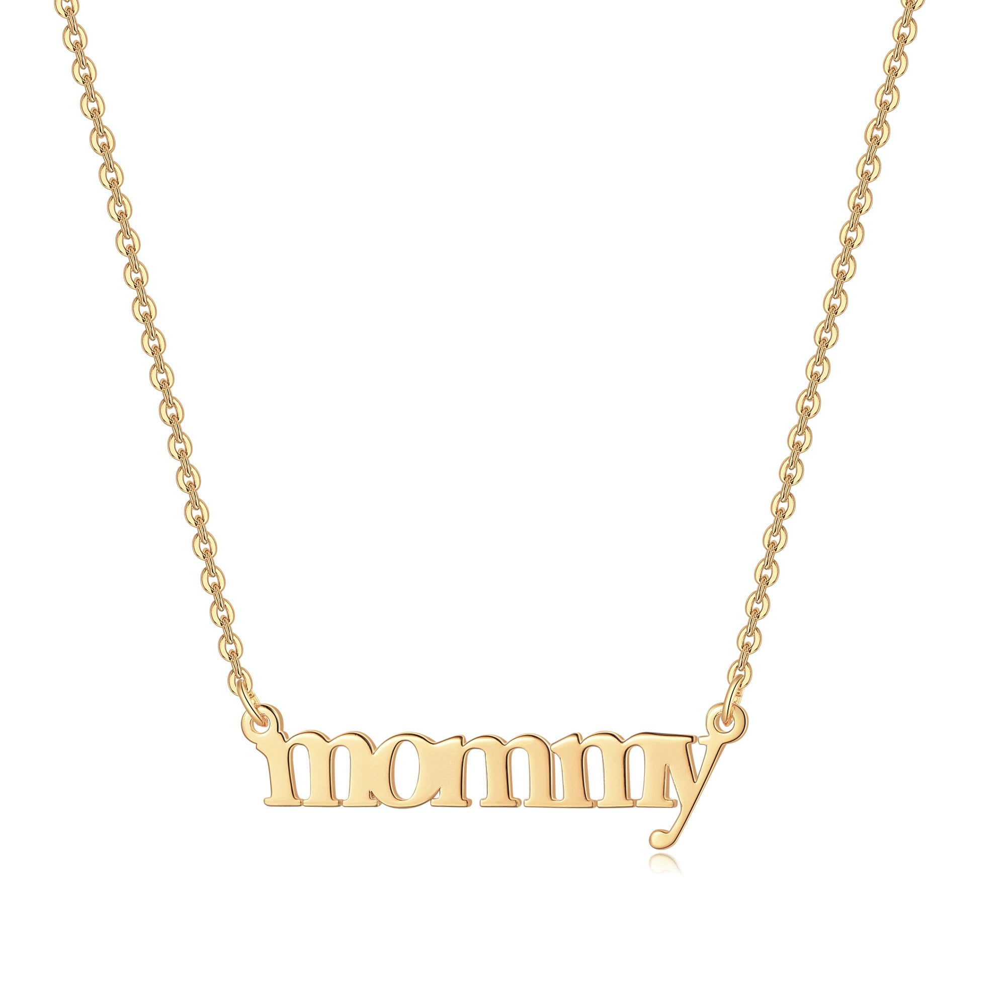 Ursteel Mommy Necklace Gifts for Mom 