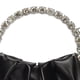 thumbnail image 2 of Bolso Mujer Btafrte Noche Nube Plisado Cruzado Diamantes Negro, 2 of 8