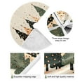 thumbnail image 4 of Yayeee Christmas Tree Skirt 47 inches for Xmas Tree Holiday Party Decoration, Beige Christmas Trees, 4 of 6