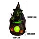 thumbnail image 5 of Witch Cauldron Lamp Halloween Decorations Indoor With Eerie Green Glow LED Lamp Witch Brewing Large Halloween Ornamen, 5 of 5