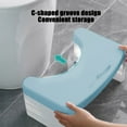 thumbnail image 5 of Toilet Step Stool, Squatting Aid for Bathroom, Detachable Stackable Potty Stool Fits All Toilets, 5 of 6