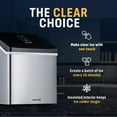 thumbnail image 5 of Newair Portable Countertop 40lb Clear Ice Maker Machine, Stainless Steel, 5 of 12