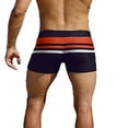 thumbnail image 6 of Dovford Men's Square Leg Swimwear Pride Rainbow Swim Briefs Bikini Board Surf Shorts Boxer Swimming Trunks, 6 of 7