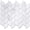 Leaf Gaps Calacatta White, variant on 10-Sheet Peel and Stick Backsplash Tile for Kitchen, Self-Adhesive Mosaic Glossy Leaf Stick on Wall Tile with Gaps (Calacatta White)