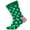 Green, variant on Babysbule Mens Socks Women Dot Print Cotton Vintage Fashion Long Sock Comfortable Socks