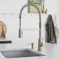 thumbnail image 4 of Edwyn 87807SRS One-Handle Pre-Rinse Spring Pulldown Kitchen Faucet, 4 of 15