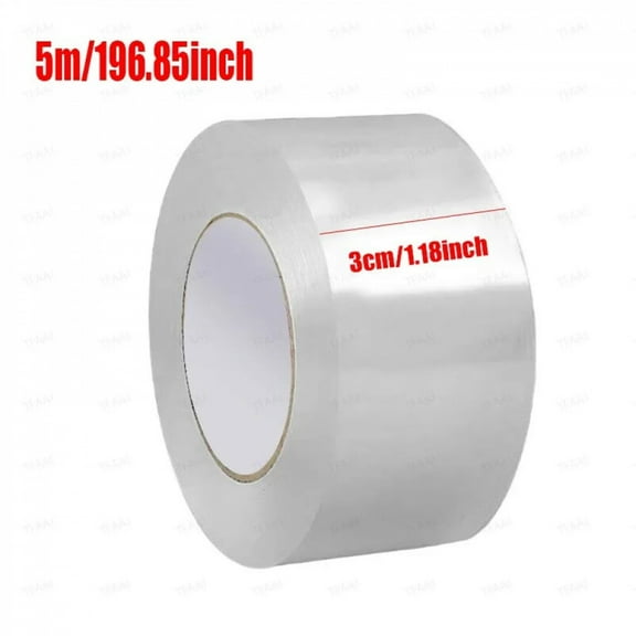 5M/10M Single Side Self-Adhesive Nano Tape Waterproof and Stain-Resistant Kitchen Bathroom Sink Caulk Strip Transparent Tape