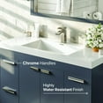 thumbnail image 7 of Eviva Lugano 48" Gray Modern Bathroom Vanity with White Integrated Acrylic Sink, 7 of 7