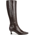 thumbnail image 2 of Naturalizer Women's Eartha Knee High Boot Chocolate Bar Croco 8M, 2 of 5