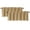 Gold, variant on Patin Gold Kitchen Curtains 18 Inch Length 2 Pcs, Rod Pockets Room Darkening Solid Thermal Curtains for Bedroom Decor, Valances for Windows Drapes for Bathroom Cafe, Each Panel 60" W x 18" L