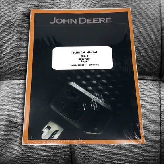 John Deere 200LC Excavator   Service Manual - Part Number # TM1664
