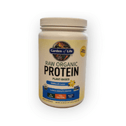 Garden of Life Raw Organic Plant Based Protein Vanilla Flavor 22g 1.5Lb 2/25