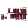 thumbnail image 1 of Zevro Zero Gravity 12 Jar Spice Jar & Rack Set, 1 of 4