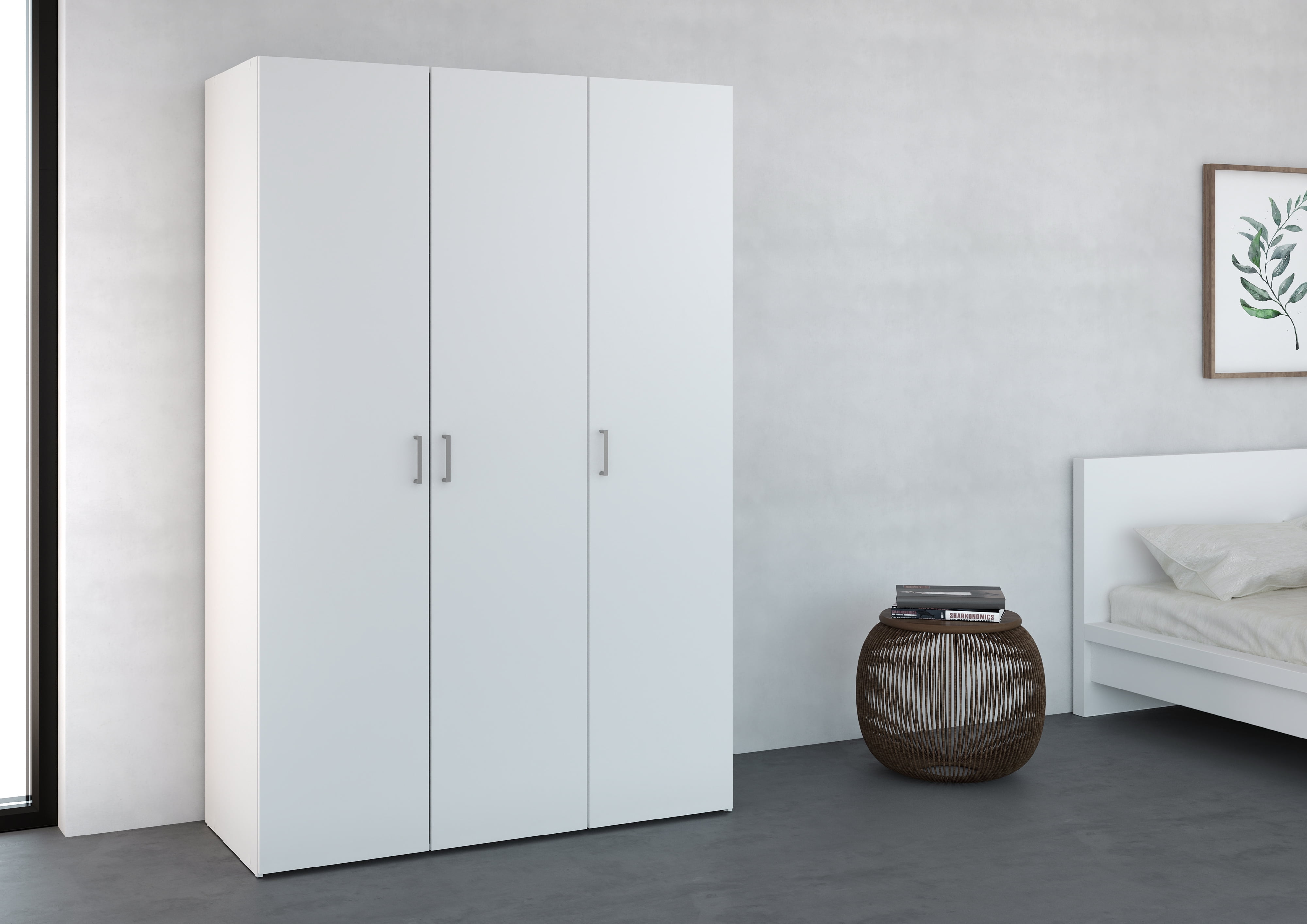 Space Wardrobe With 3 Doors Walmart Com