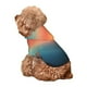 thumbnail image 5 of Fotbe yellow orange and teal Sudadera con Estampado para Perros Pequeños – Suéter con Capucha para Mascotas, Tela Suave de Forro Polar con Bolsillo-Small, 5 of 7