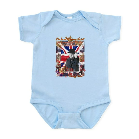 CafePress - Winston Churchill Quote Infant Bodysuit - Baby Light Bodysuit, Size Newborn - 24 Months