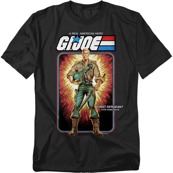 G.I. Joe T-Shirt Duke Card Unisex Graphic Tee For Men & Women