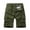 Army Green, variant on Fanxing Men's Joggers Capri Pants with Pockets Summer Cargo Shorts Slim Fit Training Running Workout Shorts Pants Army Green,S