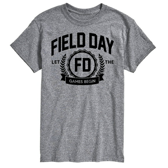 Instant Message - Field Day Collegiate - Men's Short Sleeve Graphic T-Shirt