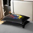 thumbnail image 4 of Erosebridal Rugby Football 100% Cotton Duvet Cover Queen Size,Abstract Gradient 100% Cotton Comforter Cover Queen,Watercolor Art Decor,Reversible,Super Cozy,3-Piece(No Comforter), 4 of 6